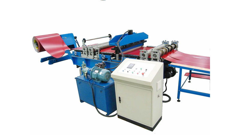 Simple Cut to Length and Slitting Machine